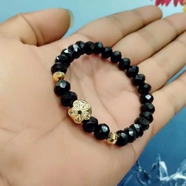 Gelang tangan wanita //gelang kristal lapis emas // perhiasan // fasion wanita//gelang