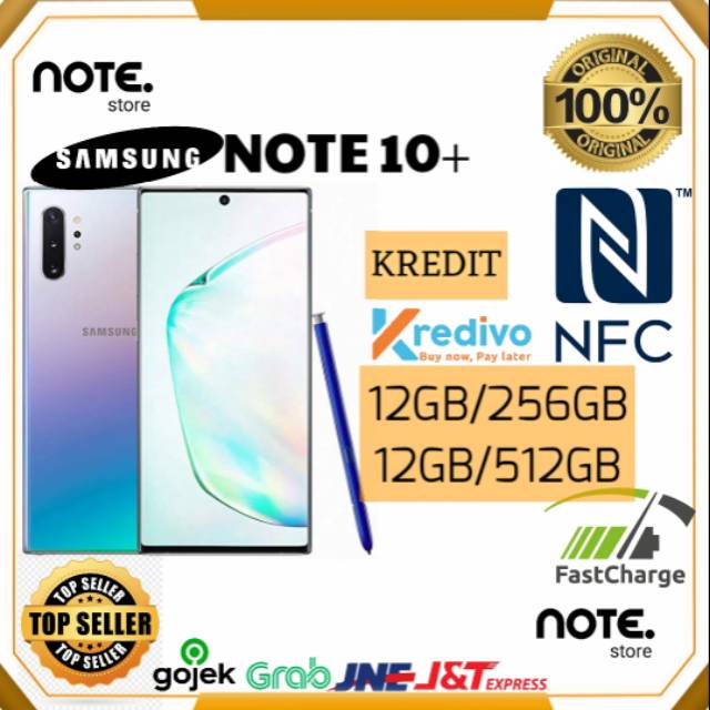 Samsung NOTE 10+ Terbaru/ Samsung NOTE 10 Plus 12/256GB 12/512GB/ Original/ Garansi Resmi