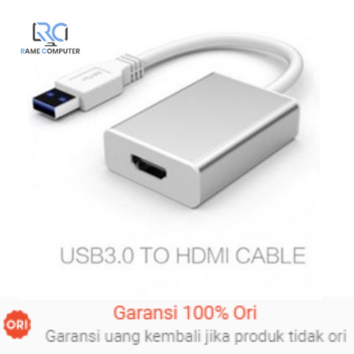 Kabel Konverter Usb 3.0 to Hdmi Adapter Converter