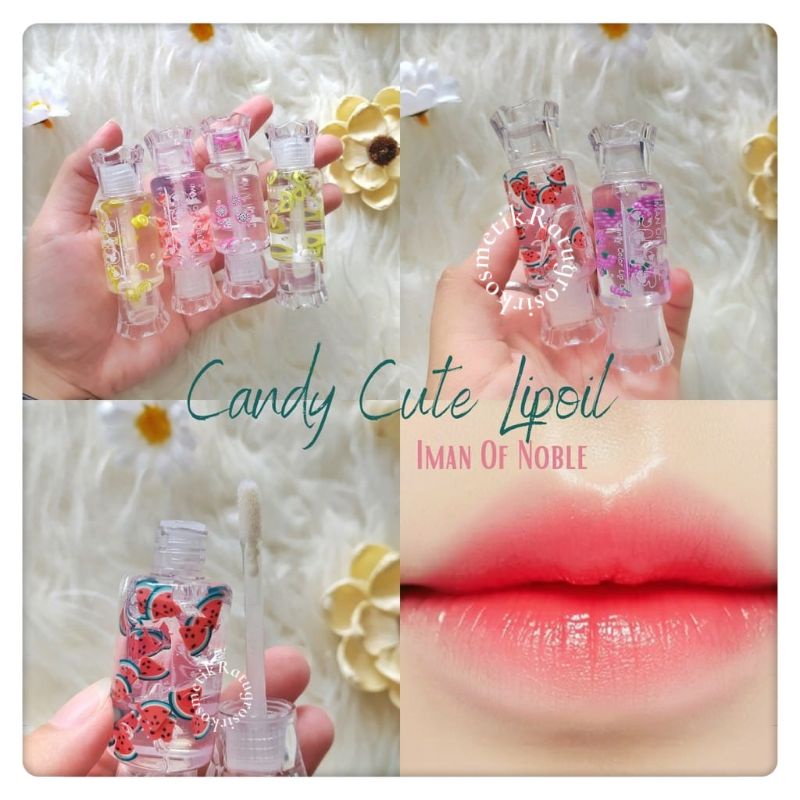 PROMO ECER!!!LIP OIL CUTE CANDY COLOR FRUIT NO.936D/BOBA NO.7070C