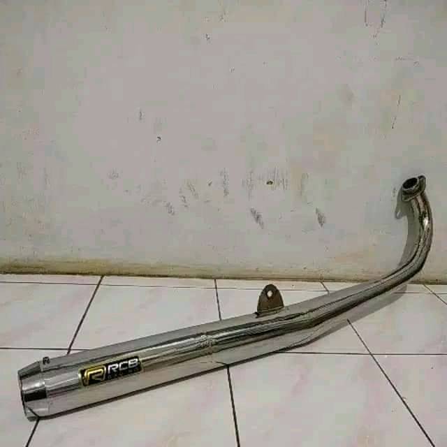 Knalpot rx king rcb crom knalpot standar racing rcb crom