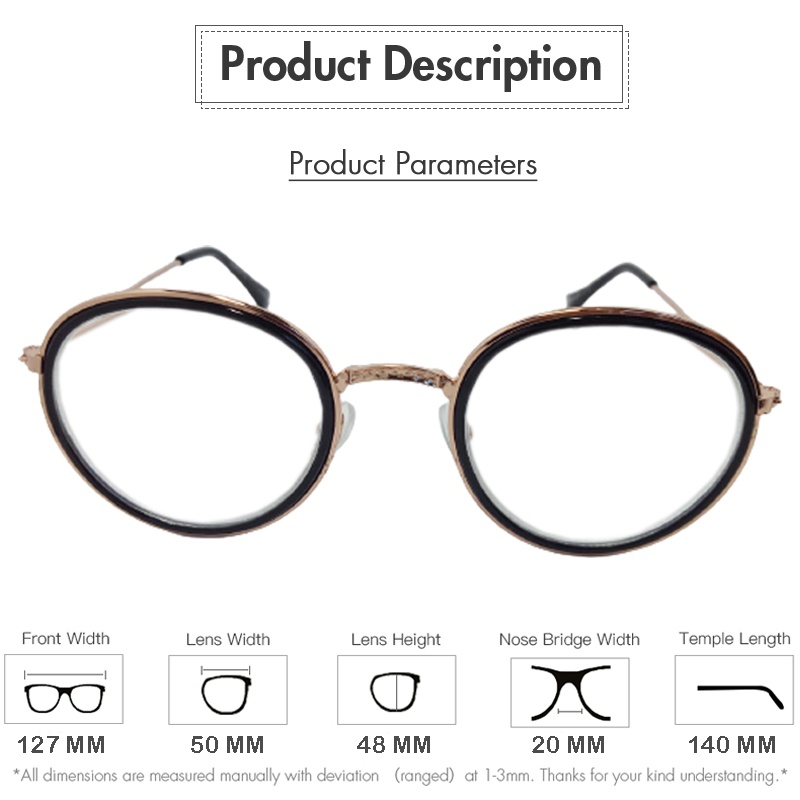 KACAMATA BACA MINUS (-) KACAMATA MINUS UKURAN -0.50 S/D -4.00 FRAME BULAT OVAL GOLD KACAMATA BACA FASHION TERBARU KACAMATA RABUN JAUH