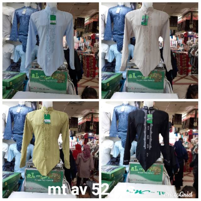 Baju koko al-Mia MT 100% original