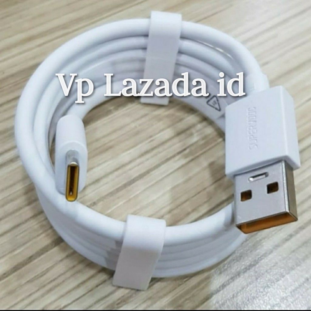 [ COD ] Kabel Data - Cable Charger Cas REALME 7 - REALME 7i - REALME 7 PRO - REALME XT Super VOOC Fast Charging USB Type C - SuperVOOC Flash Quick Charge ORI