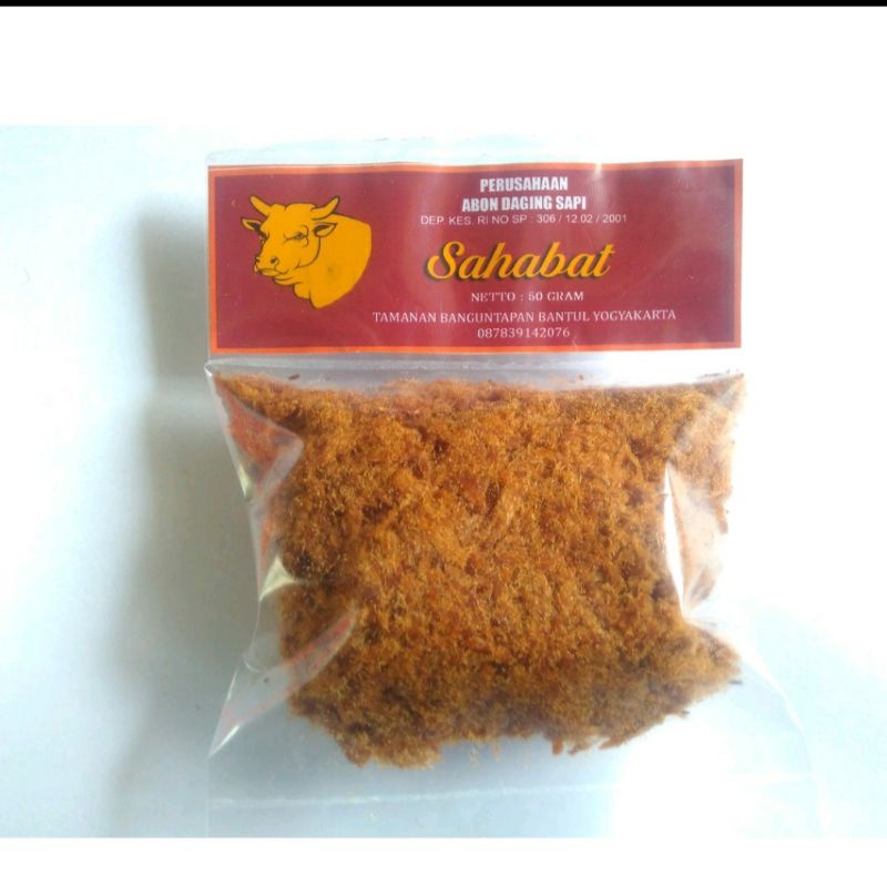 

Abon Sapi Sahabat 50gr