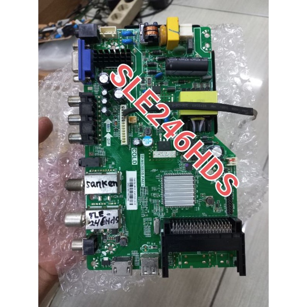 MB - MAINBOARD - MATHERBOARD - TV LED - SANKEN - SLE-246HDS - SLE246HDS