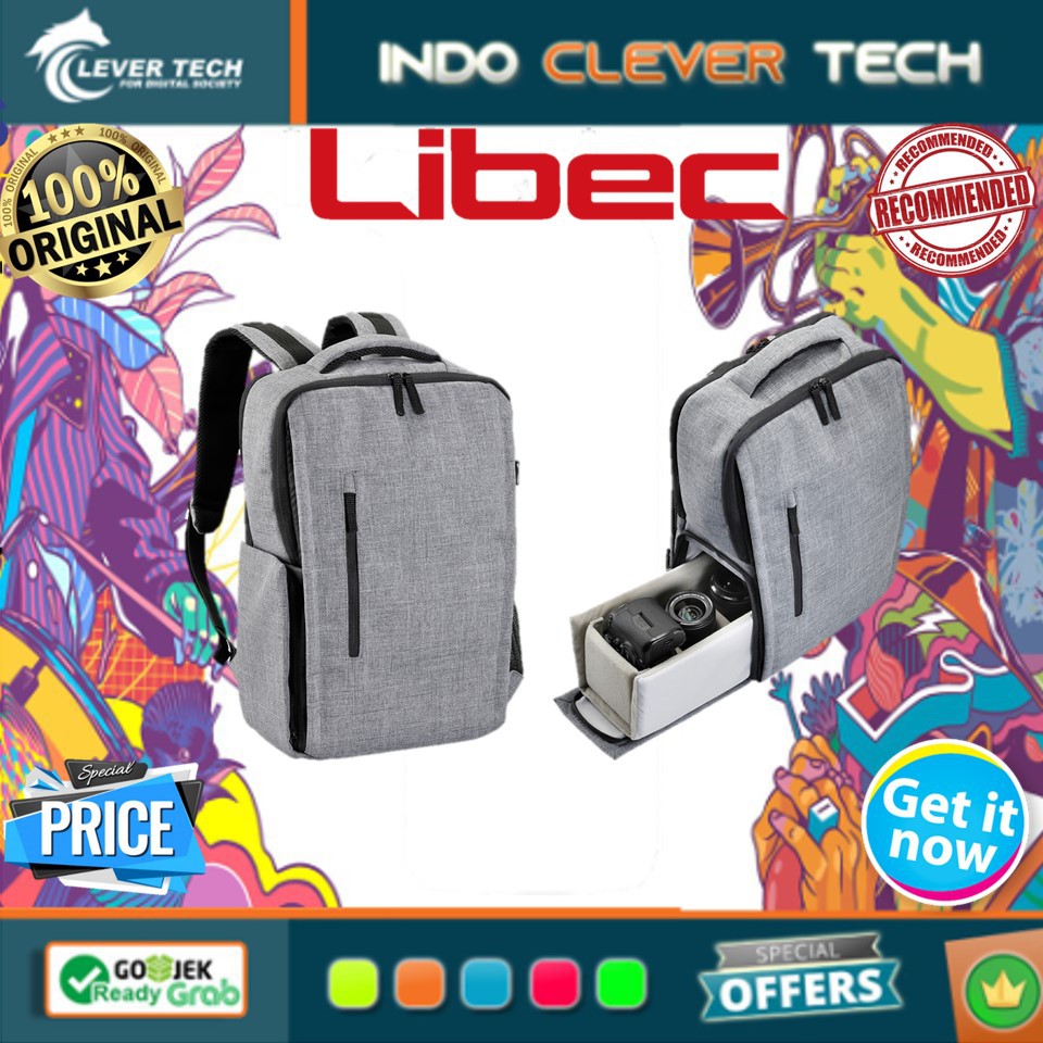 Libec Urban CamBag 17L Backpack / Tas Kamera / Tas Ransel Kamera