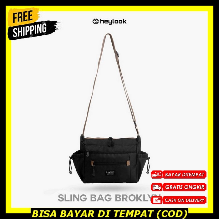 Tas Selempang Pria Terbaru 2022 Sling Bag Waterproof Sling Bag Distro Original Slempang Canvas Kanva