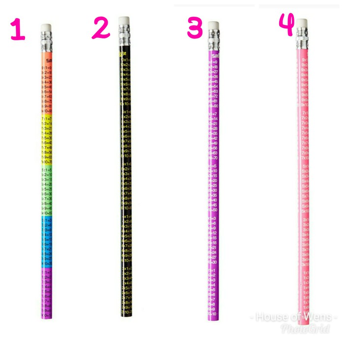 

HOT PROMO SMIGGLE NEON TIMESTABLE PENCIL - PENSIL SMIGGLE