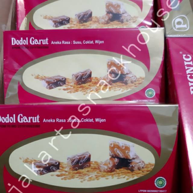 

DODOL GARUT PICNIC CLASSIC ORIGINAL 250GR ASLI GARUT SUSU WIJEN COKLAT