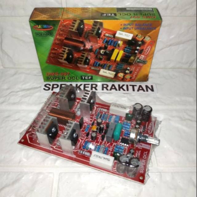 Kit Driver power amplifier SUPER OCL TEF DMS-097