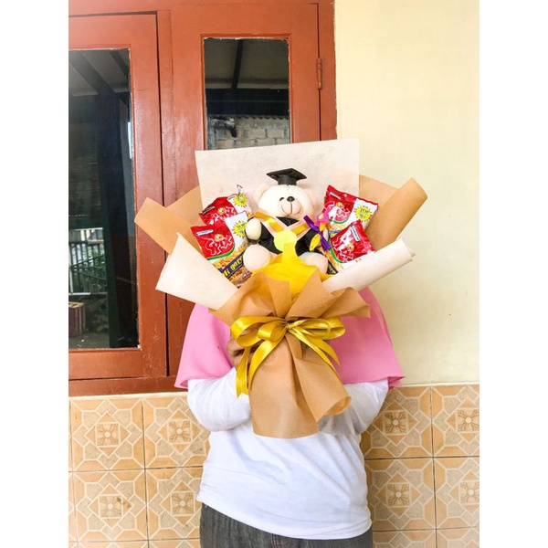 Buket Snack boneka / buket Snack / buket boneka