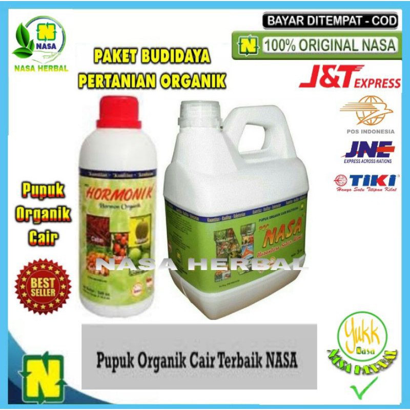 PUPUK ORGANIK NASA / POC NASA 3KG / HARMONIK 500CC / PUPUK JAGUNG/ PADI / CABAI / MULTIGUNA / COD