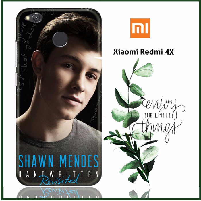 Shawn Mendes Handwritten Revisited X3393 Xiaomi Redmi 4X Full Print 3D