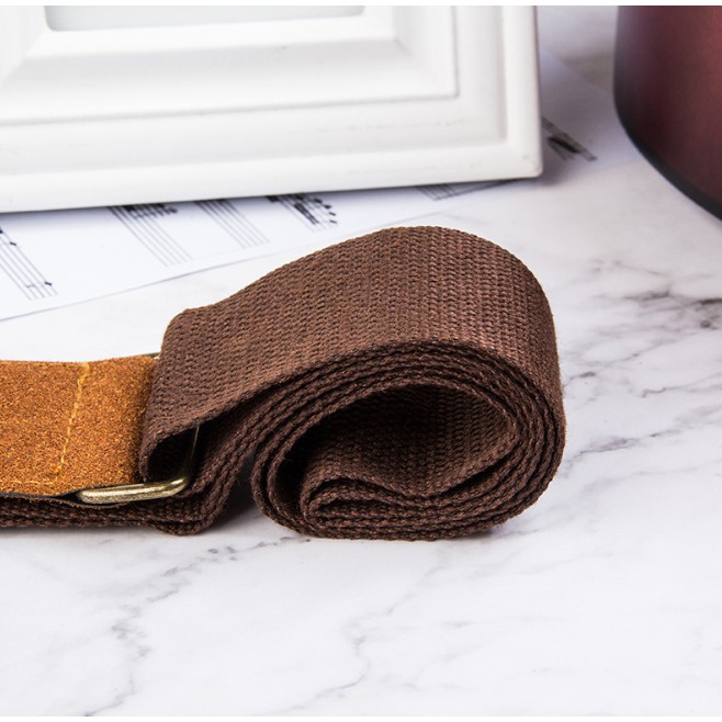 Strap Gitar Fender Tali Guitar Impor Warna Cream Kopi Hitam