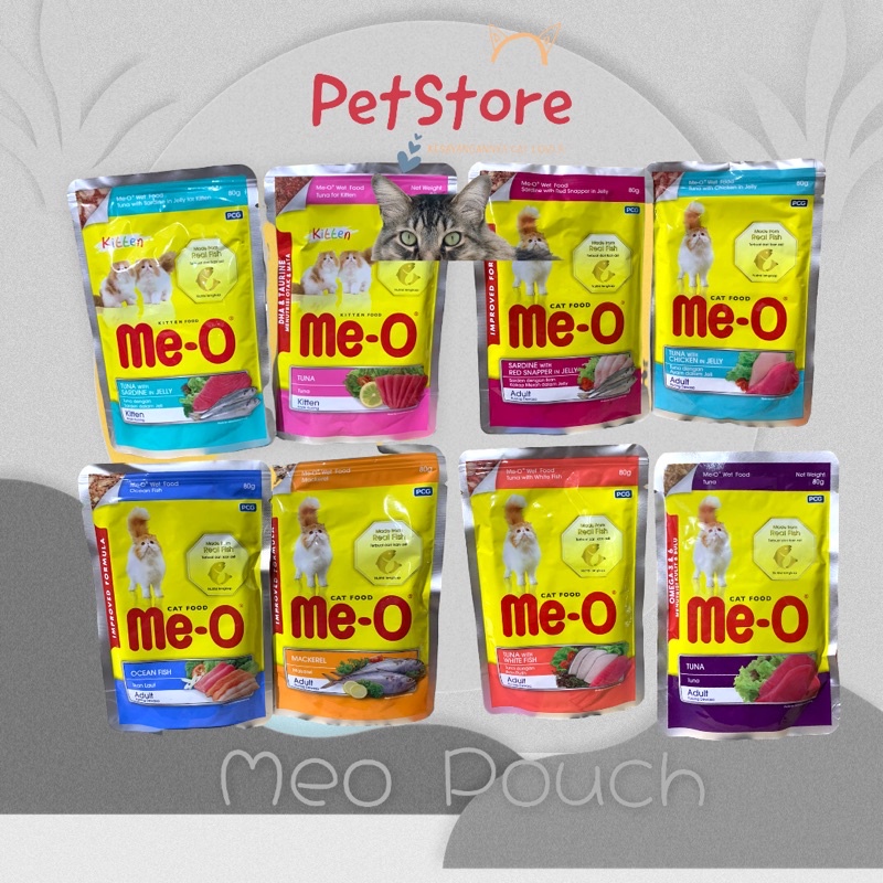 MEO SOBEK / meo pouch 80gr Kitten adult