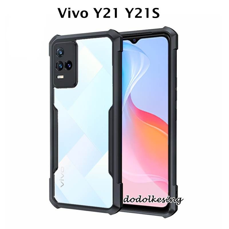 CASE FUSION ARMOR SHOCKPROOF VIVO Y21 Y21S SOFTCASE - FA