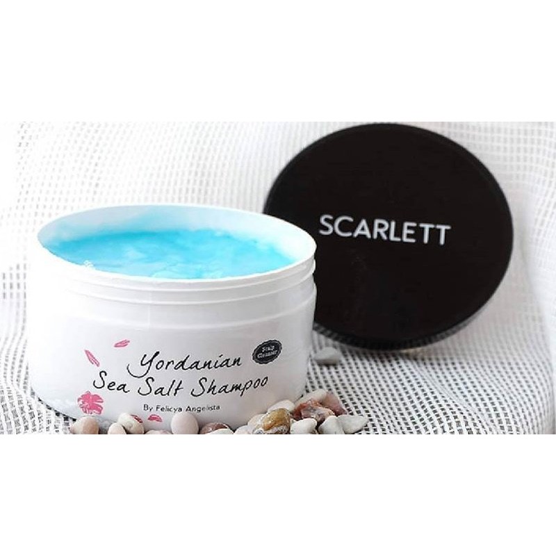 [ORI] SHAMPO ANTI RAMBUT LEPEK SCARLETT | Scarlett Shampoo Yordanian Sea Salt ORIGINAL