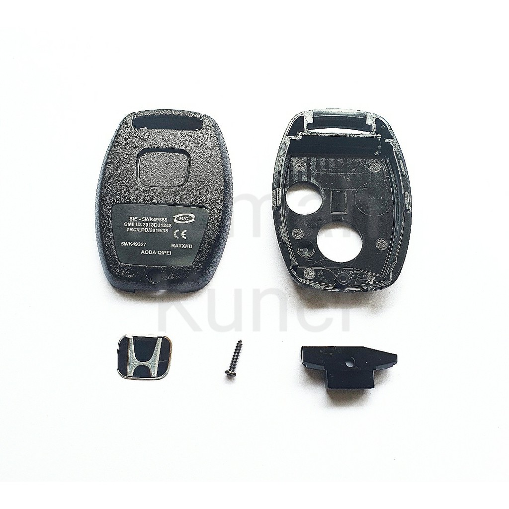 Casing Kunci Remote Mobil Honda 2 Tombol dan 3 Tombol Plug n Play