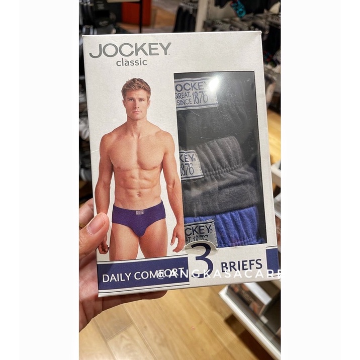 [TERMURAH] CELANA DALAM JOCKEY DAILY COMFORT / CELANA DALAM PRIA JOCKEY / BRIEF JOCKEY MENS UNDERWEA