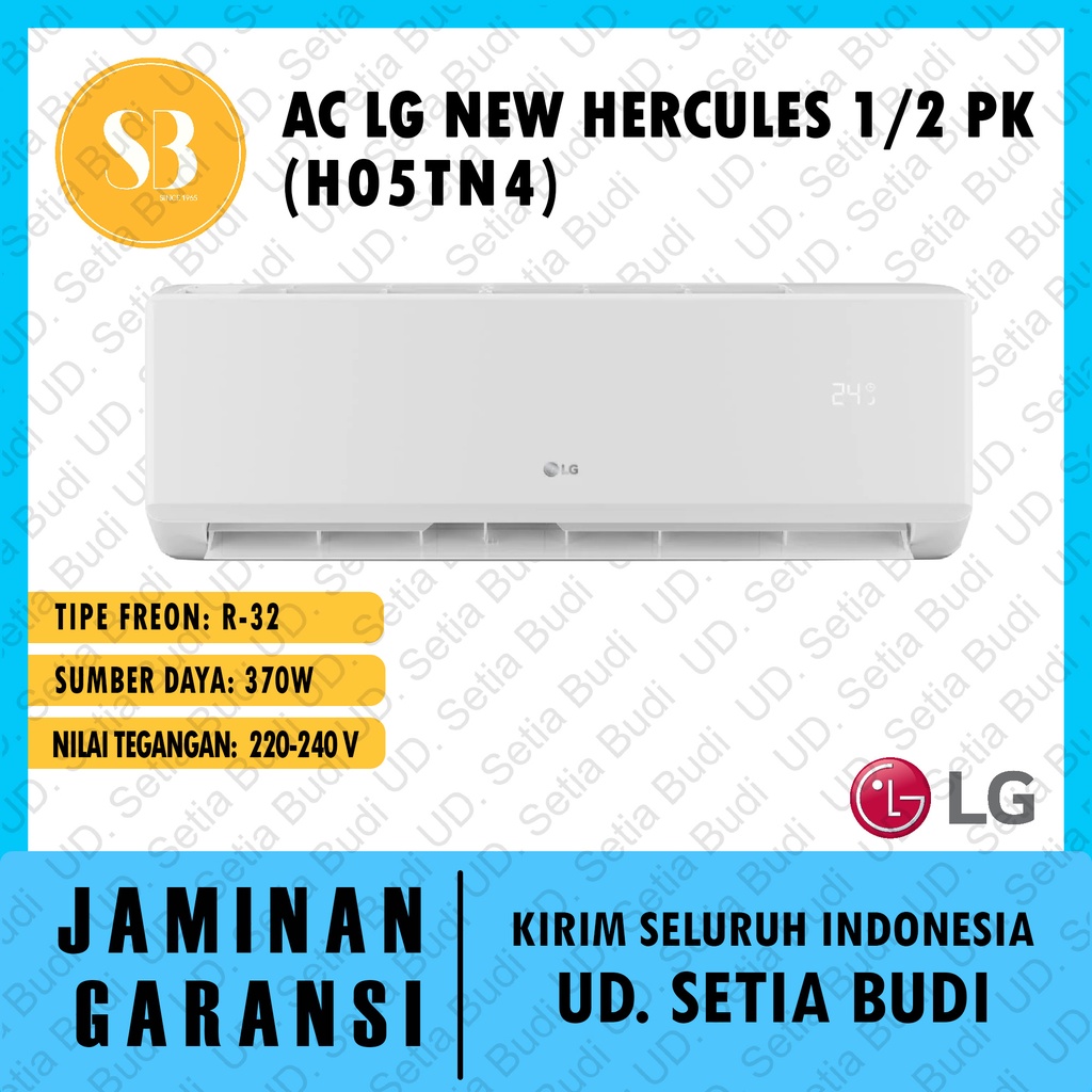 AC Split LG New Hercules H05TN4 1/2 PK 0.5