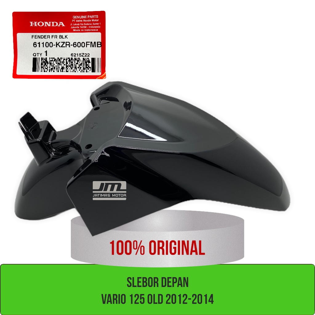 Slebor depan vario 125 old hitam 61100-KZR-600FMB