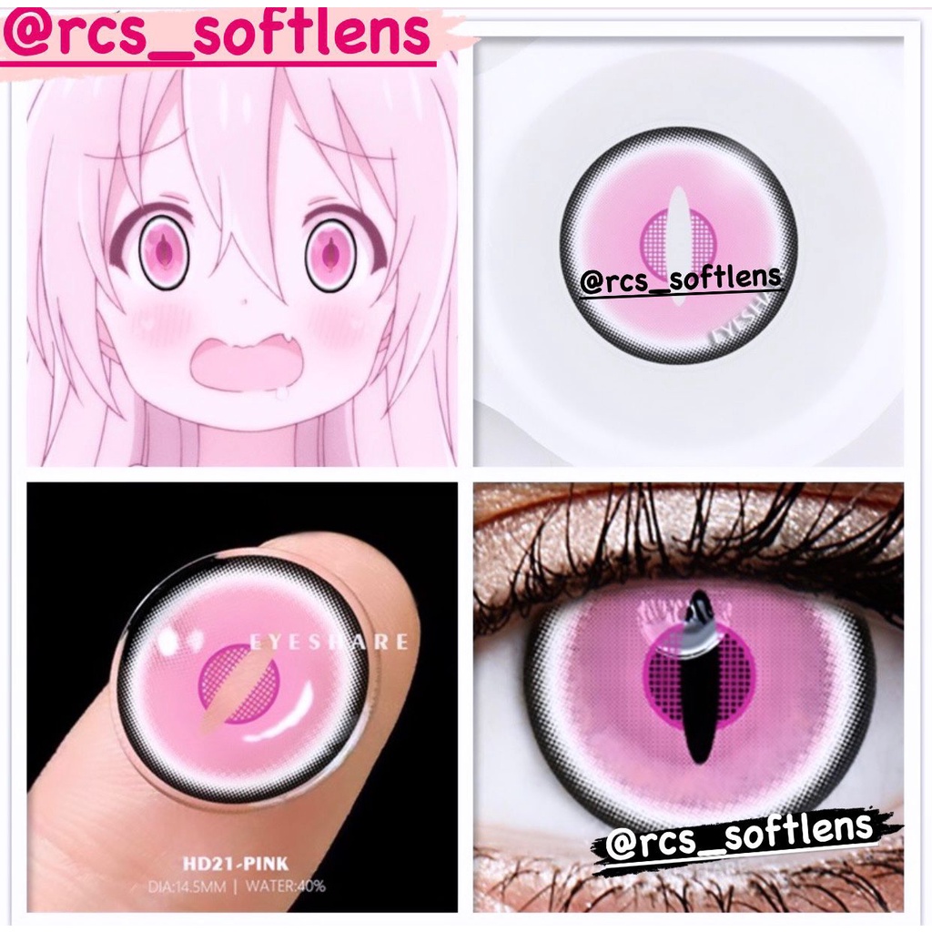 RCS - NEW softlens cosplay halloween softlens pink