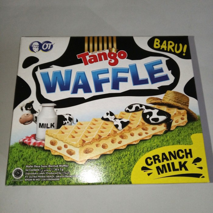 

Wafer-Biskuit- Waffle Cranchmilk Tango 7 Gram -Biskuit-Wafer.