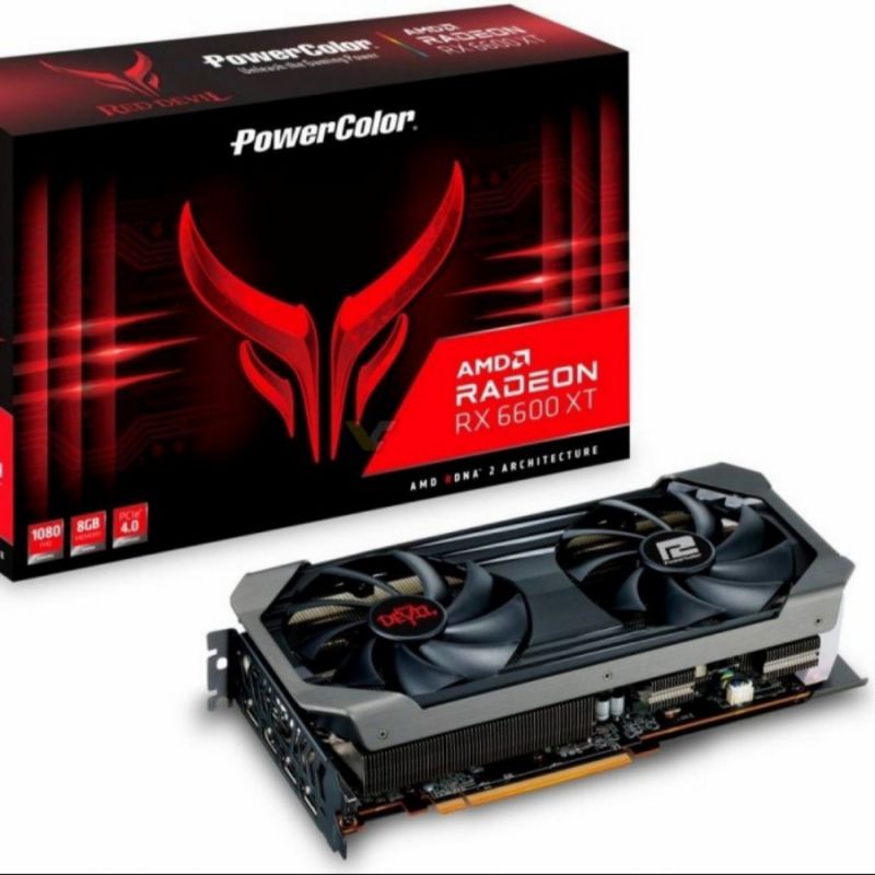 POWERCOLOR RX 6600 XT RED DEVIL 8GB DDR6