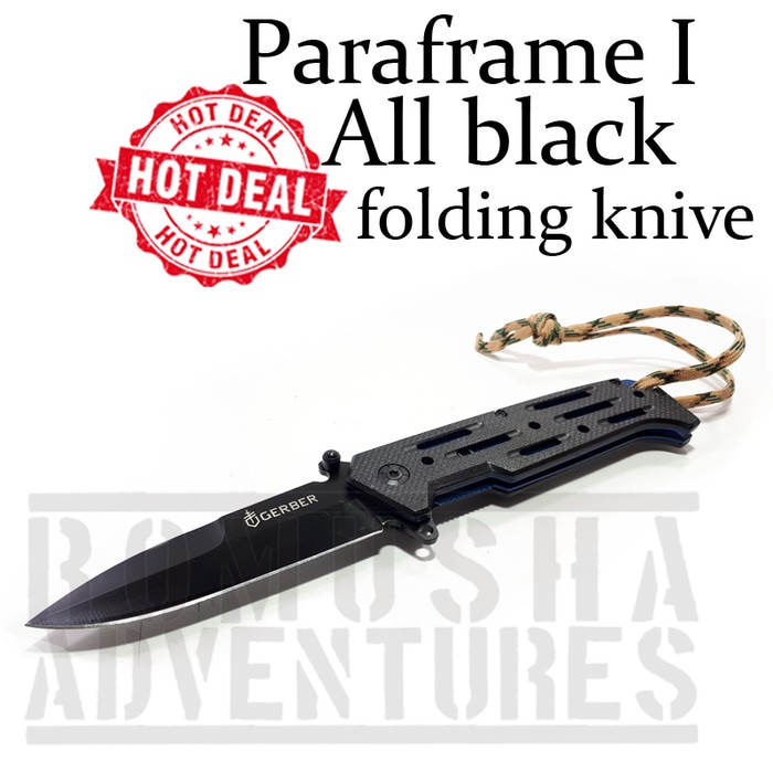 GERBER PARAFRAME I FOLDING KINFE PISAU LIPAT OUTDOOR