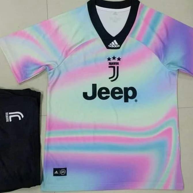 PR00M000 JERSEY BOLA JUVENTUS EA SPORTS 4TH KIDS 2018/2019 GRADE ORI Murah