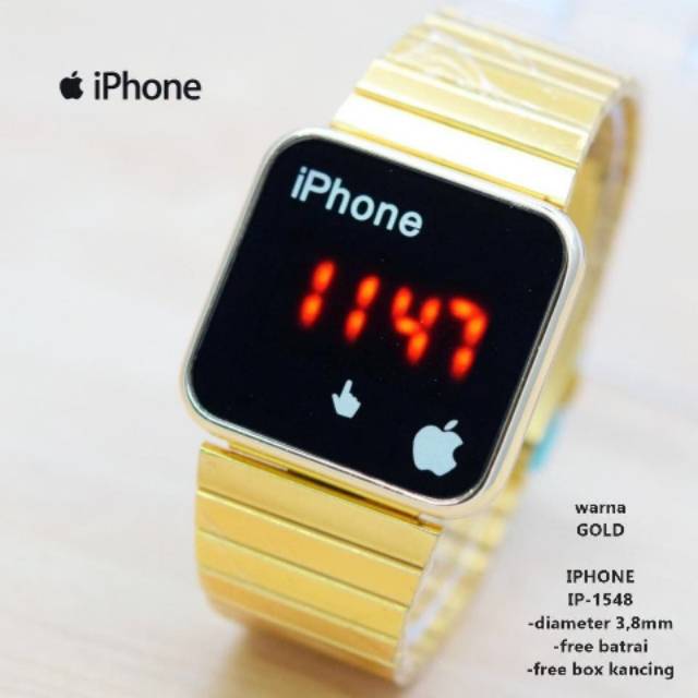 READY IPHONE JAM TANGAN WANITA LAYAR SENTUH