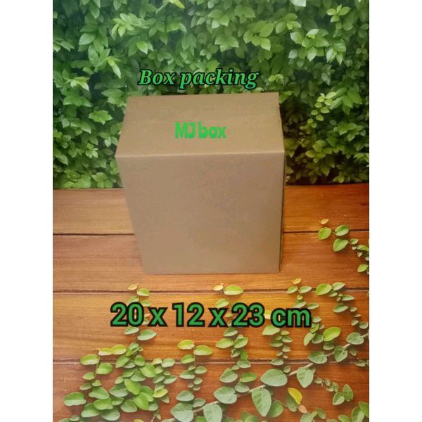 

kardus kotak uk... 20x12x23 cm... single wall,, box polos, solusi packing serbaguna