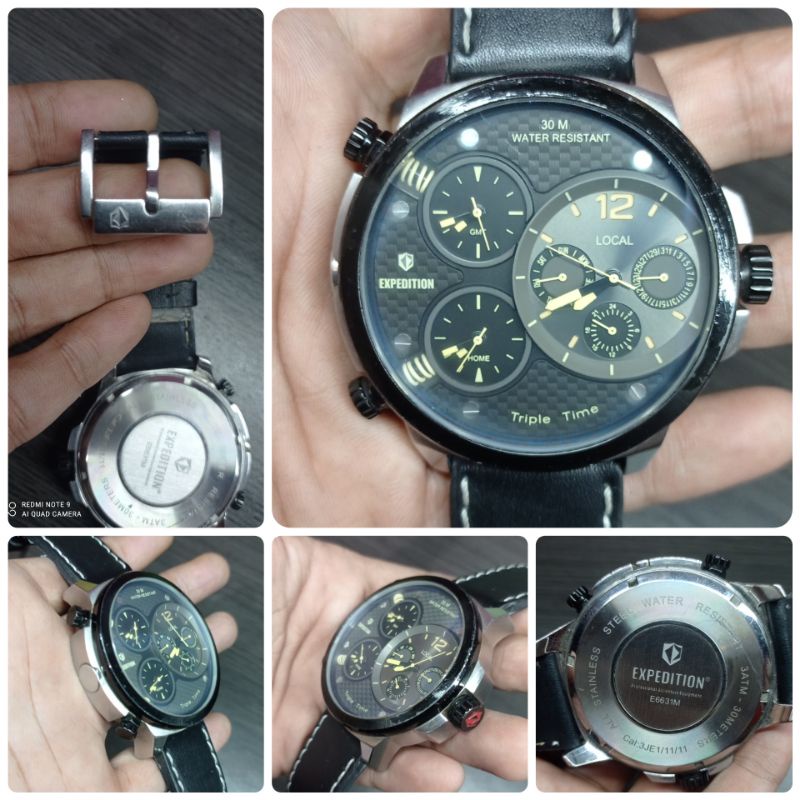 JAM TANGAN EXPEDITION E6631M#SECOND