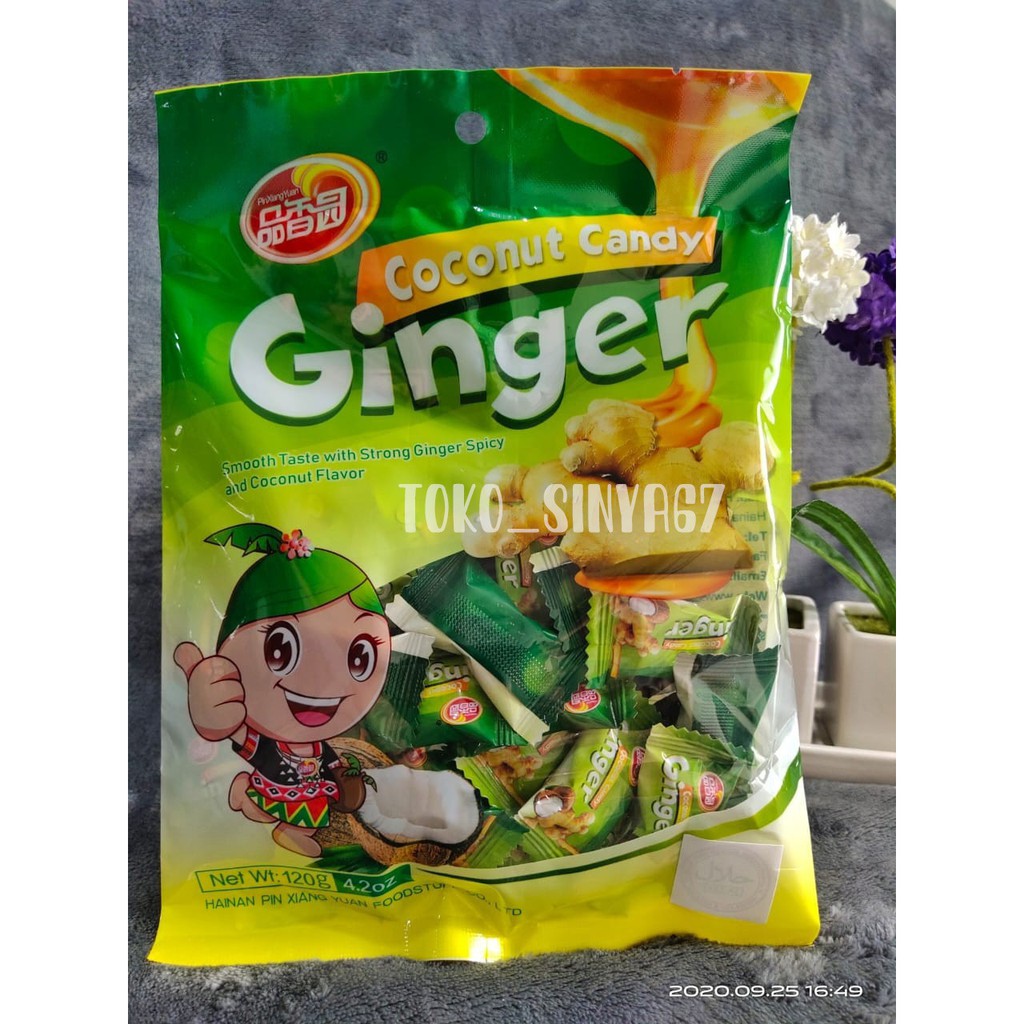 

GINGER COCONUT CANDY 120G