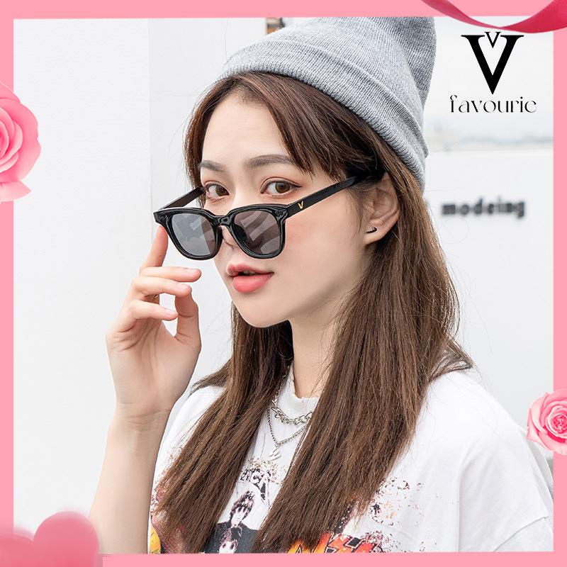 [COD]1 Pcs Korea Kacamata Hitam Wanita Kacamata Anti Radiasi Blueray Warna Permen Uniseks Sunglasses-FA