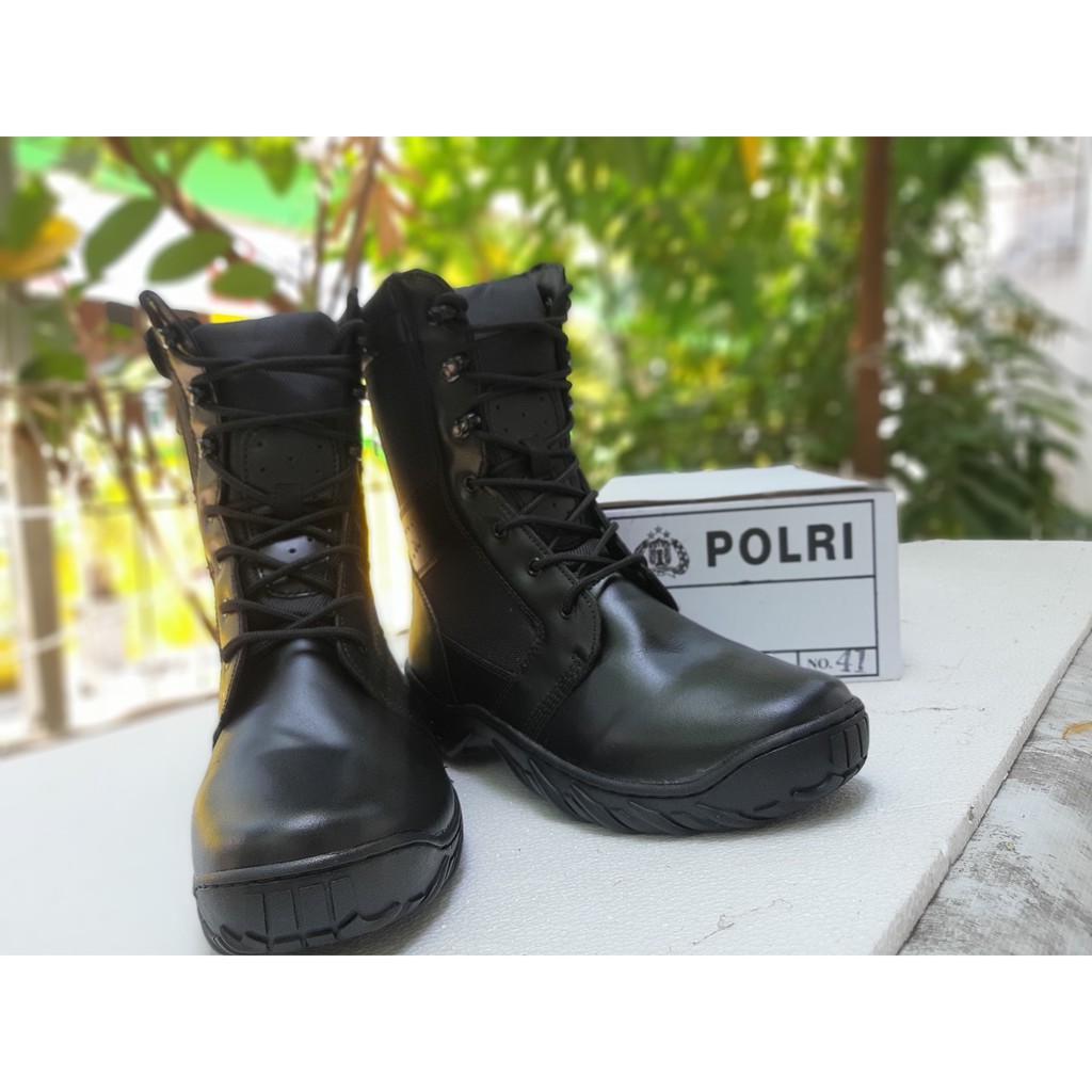 SEPATU PDL POLRI POLDA JATIM ASLI