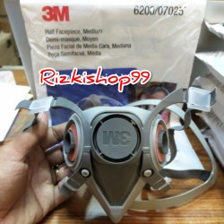 3M masker respirator full face 6800 + catridge p100 /3m original