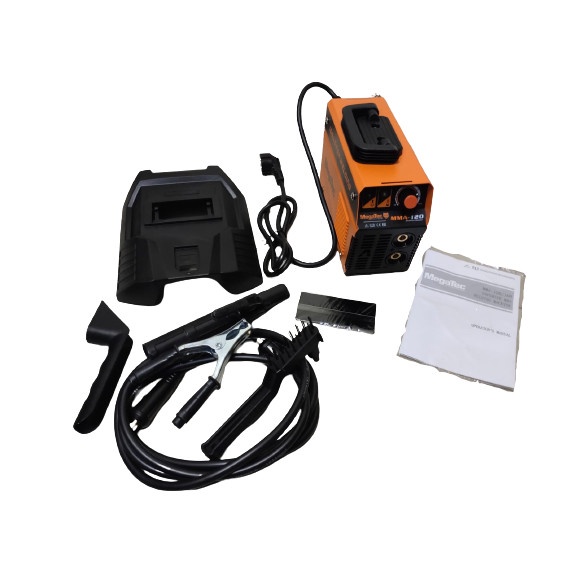 New produk megatec Travo Las Listrik MMA-120A Inverter MMA Welding Macine BERKUALITAS/MEGATEC MMA-120 Mesin Las Listrik 900 Watt Inverter Travo