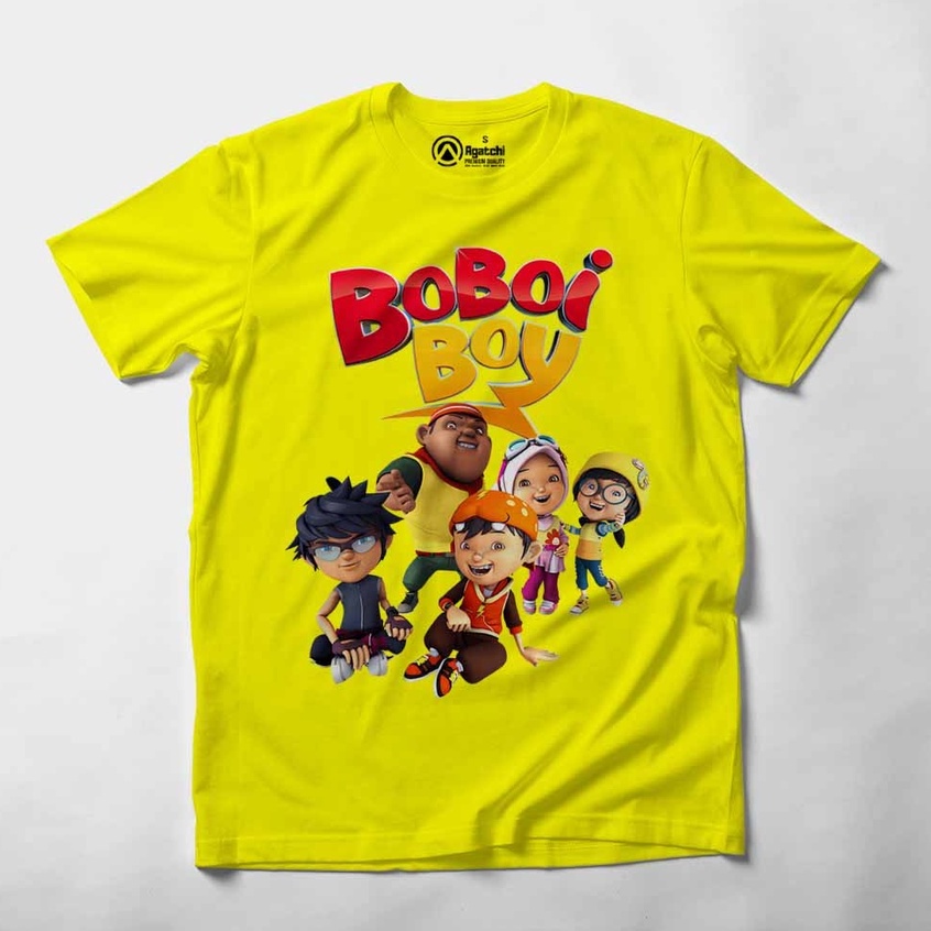 Kaos Atasan Anak Laki Laki Kids T Shirt BoboiBoy And Friend