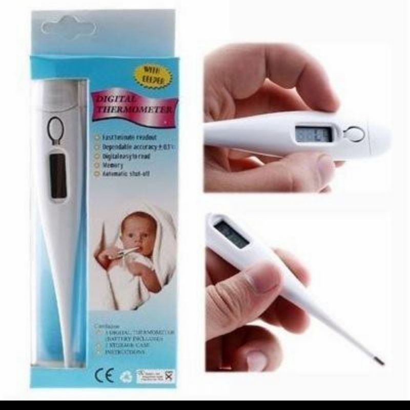 Alat Termometer Digital Pengukur Suhu Badan Bayi Anak Thermometer With Bepeer