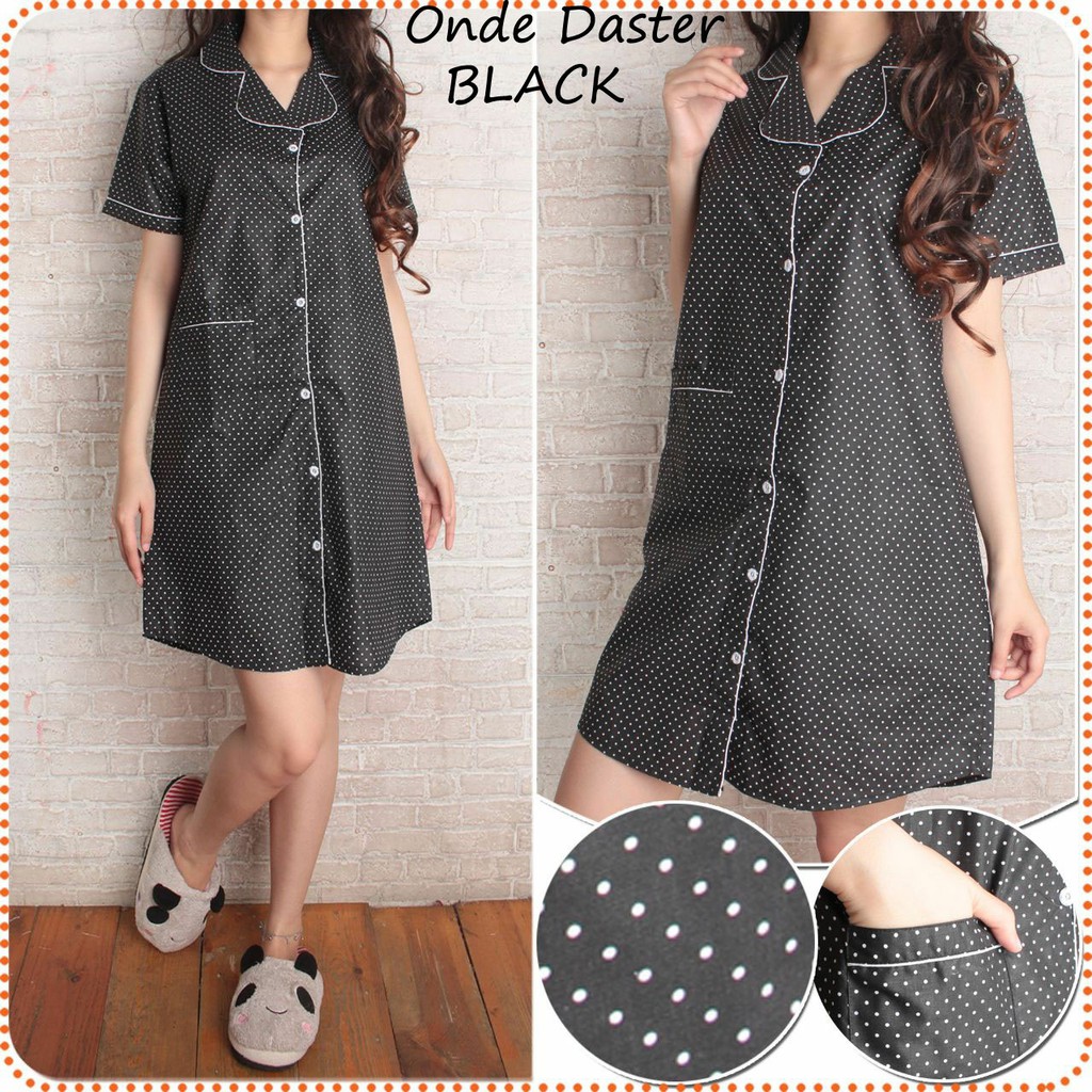 BAJU TIDUR WANITA DASTER POLKA ONDE DOTTY Shopee Indonesia BAJU TIDUR WANITA DASTER POLKA ONDE DOTTY Shopee Indonesia