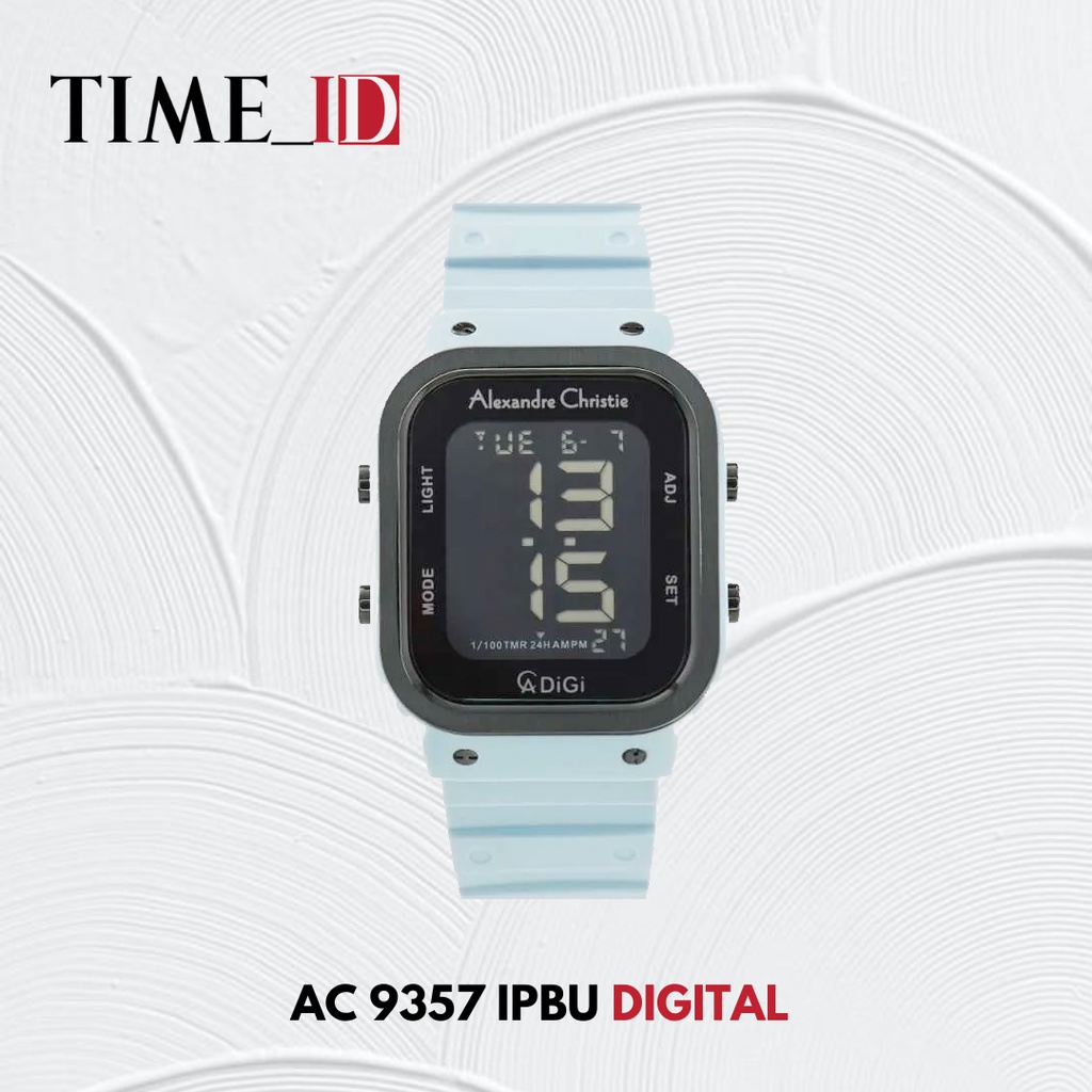 Jam Tangan Expedition AC 9357 DIGITAL BLACK BLUE UNISEX