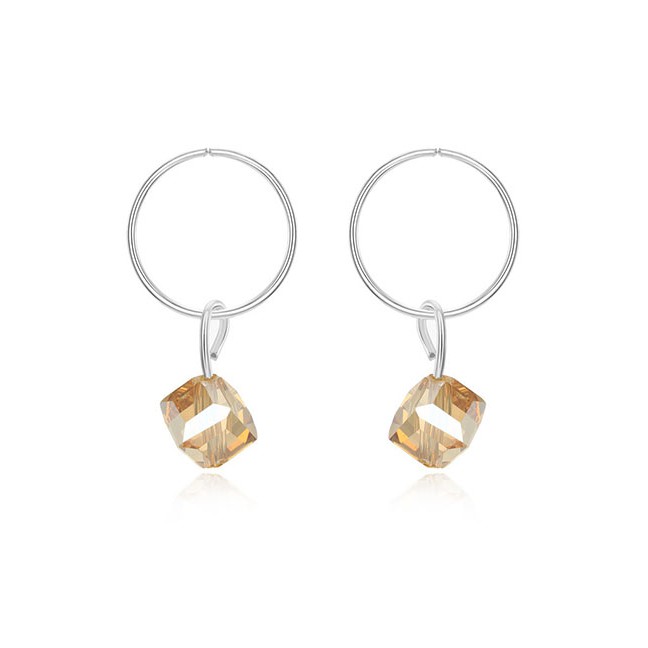 LRC Anting Tusuk Fashion Geometric Earrings D32438