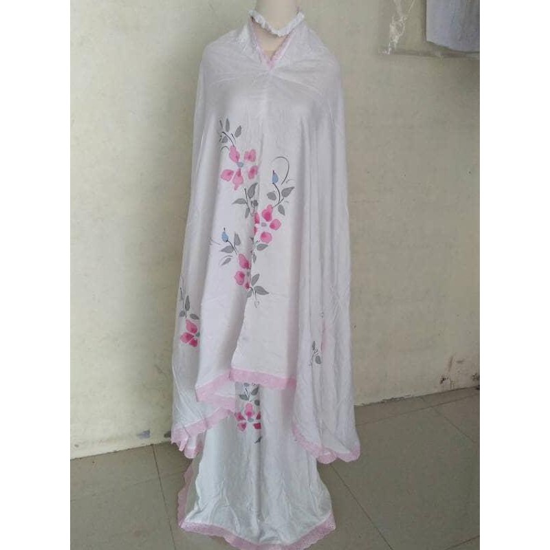 Ori&Terjamin Mukena Bali Batik Tulis Jumbo