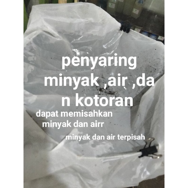 saringan pemisah minyak,air dan kotoran