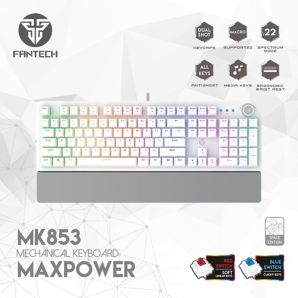 Fantech MK853 Maxpower Mechanical Gaming Keyboard