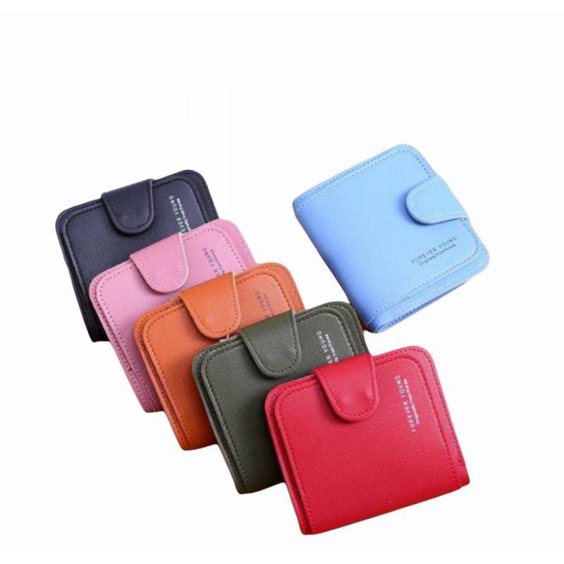 (COD) Women's Wallet Import Dompet Lipat Wanita MALL SHOPPING-2