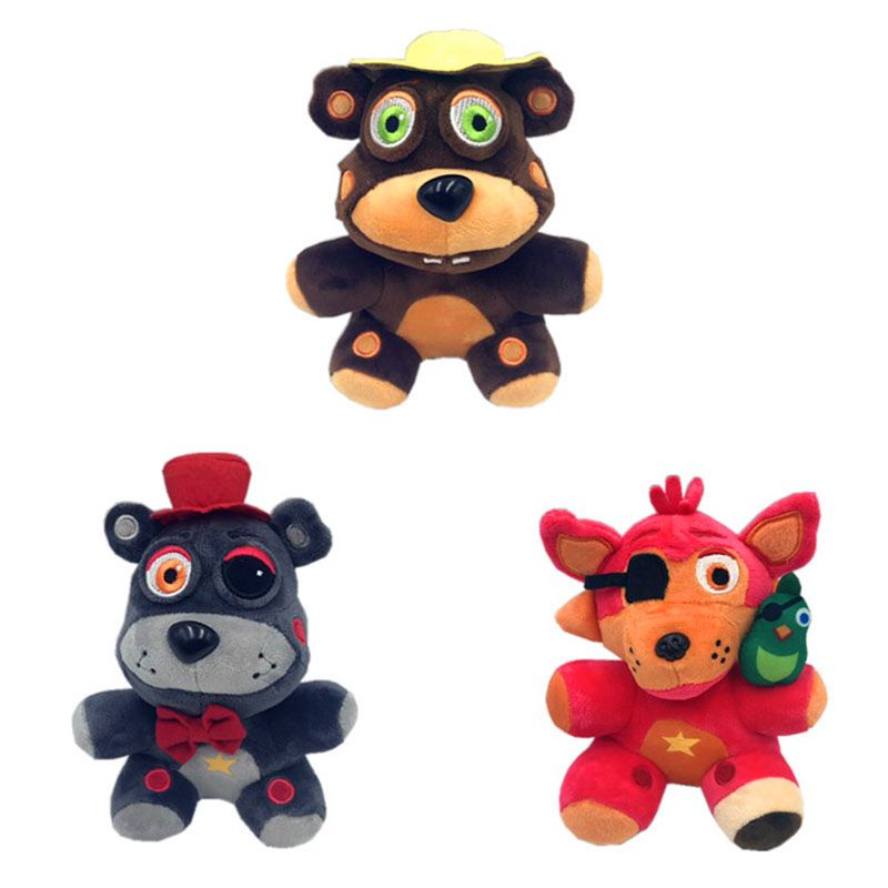 Fnaf Lima Malam Baru Di Freddy Mainan Mewah Boneka Beruang Foxy Fans Hadiah