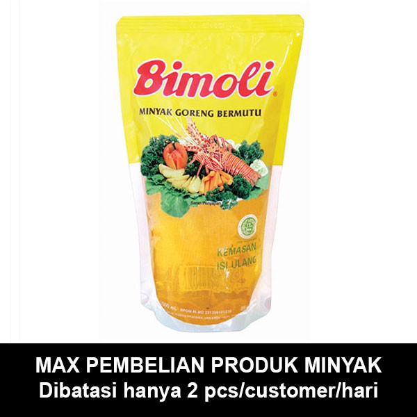 

Bimoli Cooking Oil Klasik Reffil 1 Liter